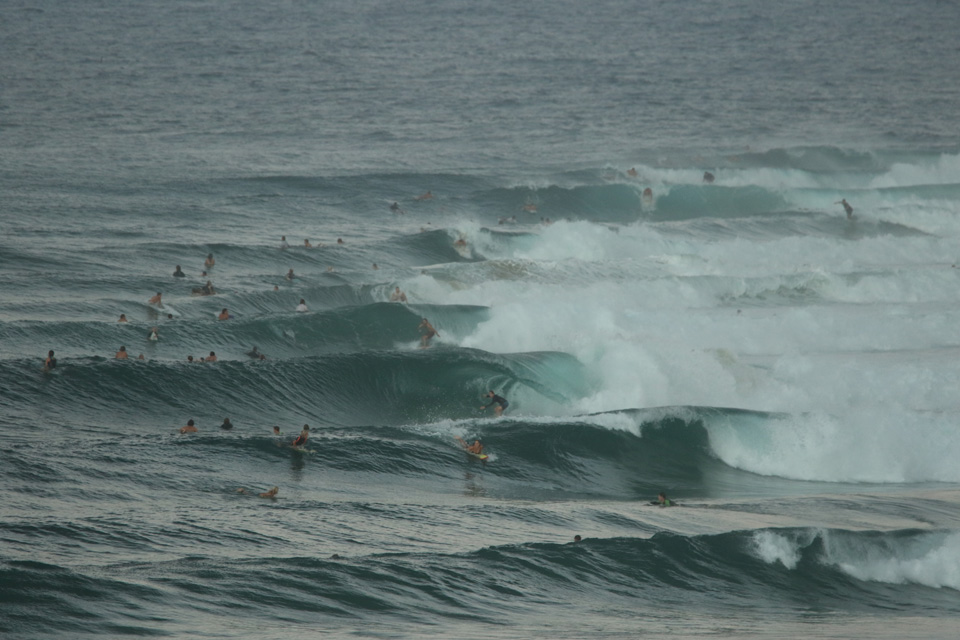 WAVES from CYCLONE WINSTONE at SNAPPER ROCKS